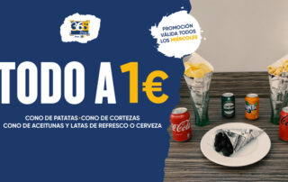 miercoles de conos a 1€