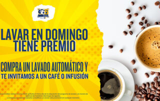 promo lavar en domingo