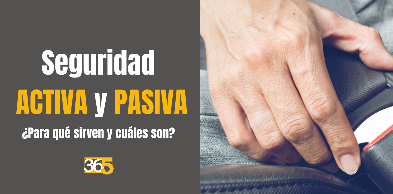 seguridad activa y pasiva que es